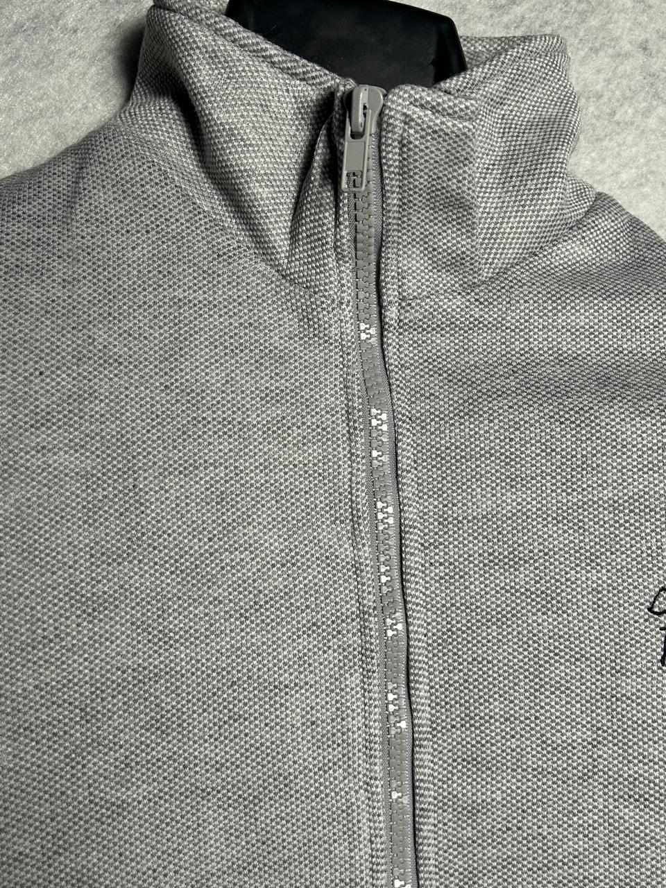 Twin Polo Gray Zipper - Medium