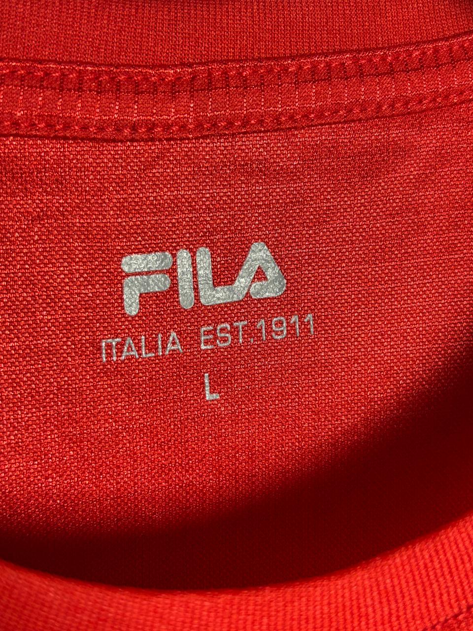 Fila Red  Round Neck - Large
