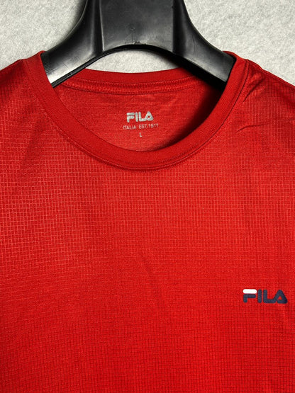 Fila Red  Round Neck - Large