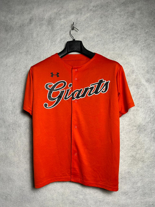 Under Armour Giants Red Baseball Jersey - Medium