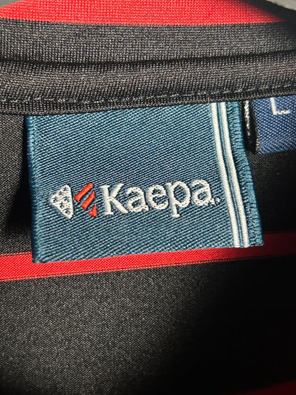 Kaepa Red & Black Lines Polo - Large