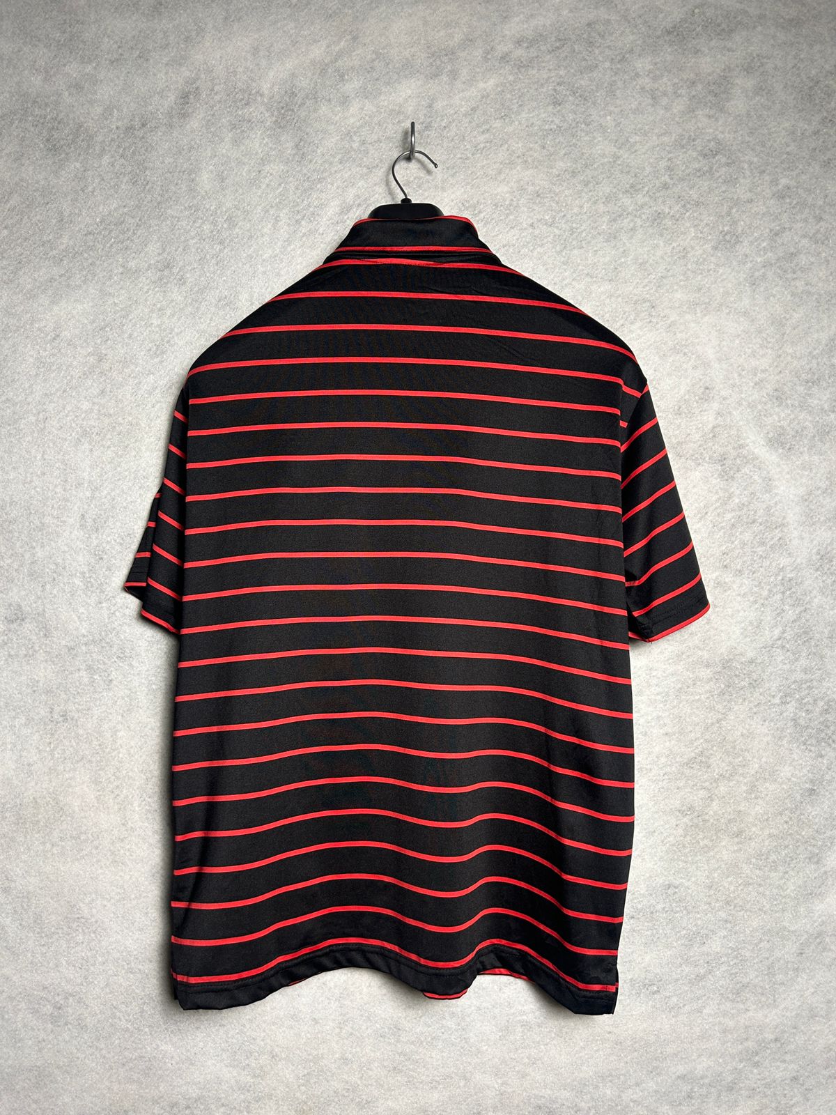 Kaepa Red & Black Lines Polo - Large