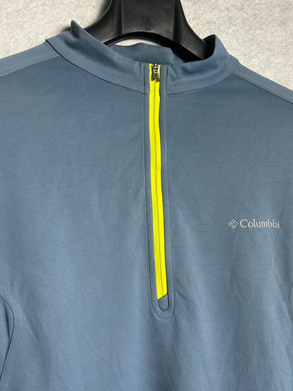 Columbia Insect Blocker QTR Zip Full Sleeves Round Neck - XXL