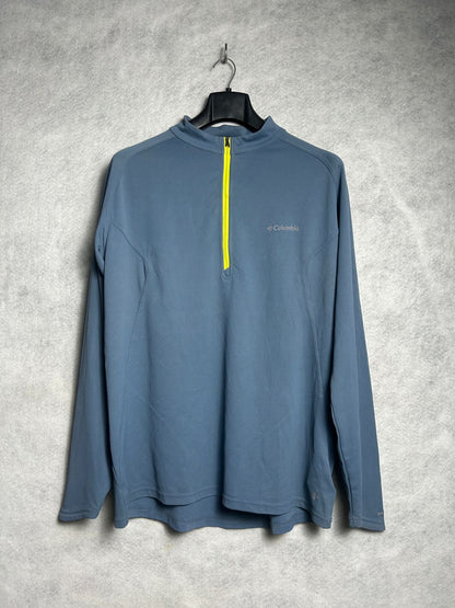 Columbia Insect Blocker QTR Zip Full Sleeves Round Neck - XXL