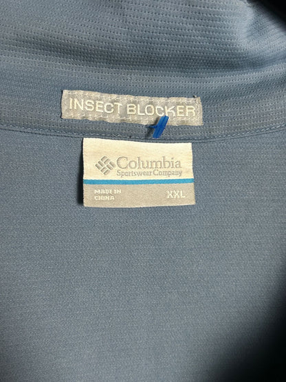 Columbia Insect Blocker QTR Zip Full Sleeves Round Neck - XXL