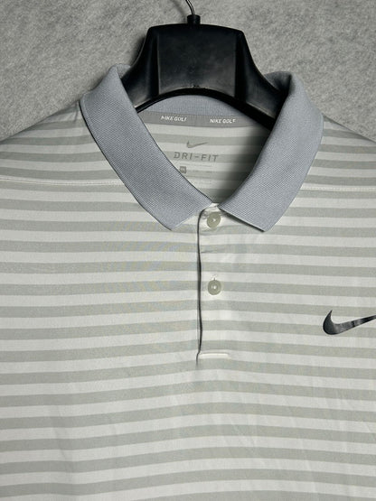 Nike Golf Gray Button Polo - XXL