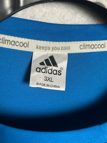 Adidas Blue Dri Fit Round Neck - XXXL