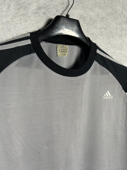 Adidas Gray Round Neck - Large