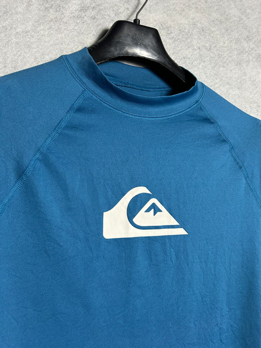 Quiksliver Blue Round Neck - XXXL