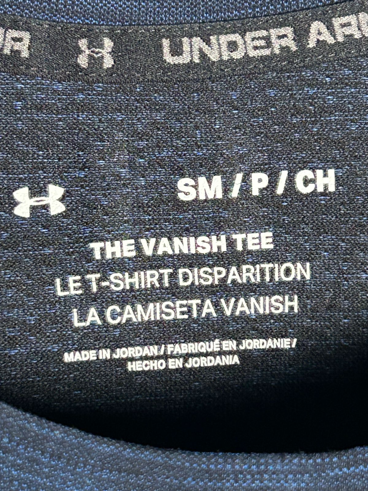 Under Armour Blue Round Neck - Small