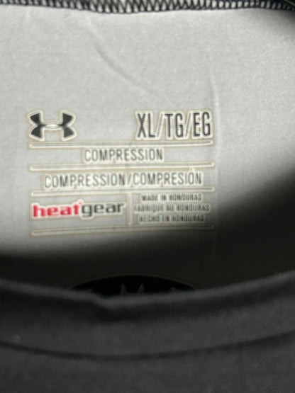 Under Armour ComprsssionXFitted Black Tee - XL
