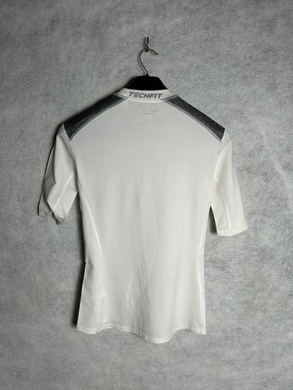 Adidas TechFit Climalite White CompressionXFitted (Player Jouer) - Large