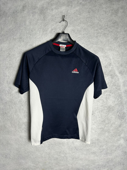Adidas Blue Round Neck Clima Lite - Small
