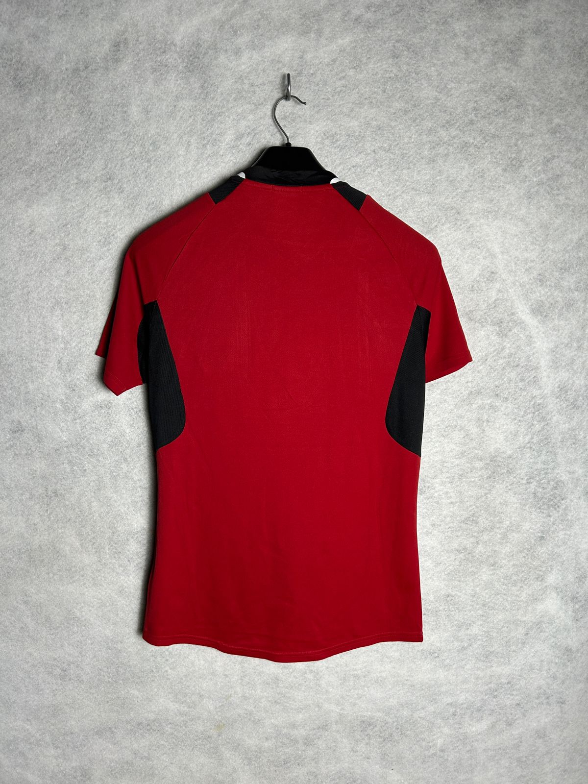 Adidas Red V Neck Clima Cool - Medium