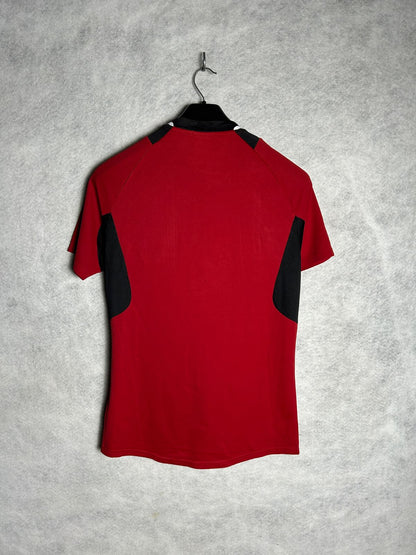 Adidas Red V Neck Clima Cool - Medium