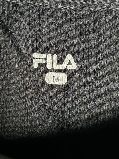 Fila Black Round Tee - Medium