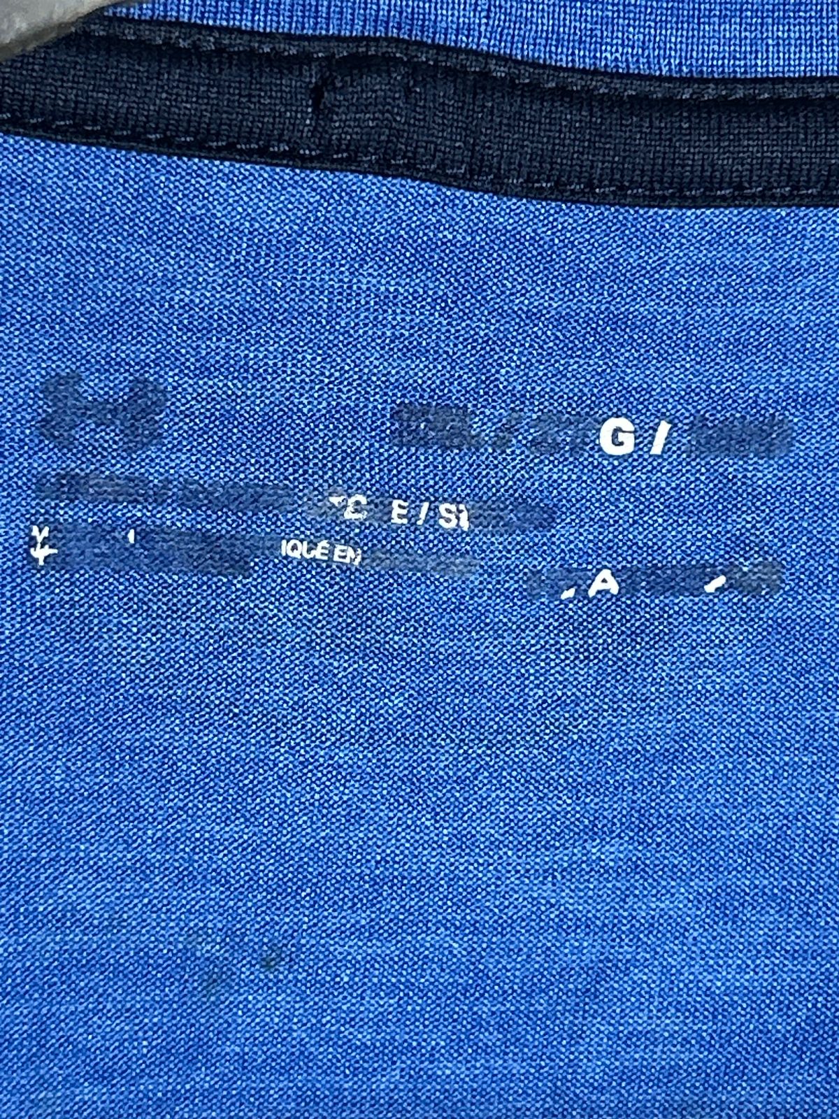 Under Armour Loose V Neck Blue - XXL
