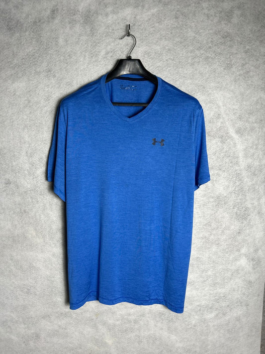Under Armour Loose V Neck Blue - XXL