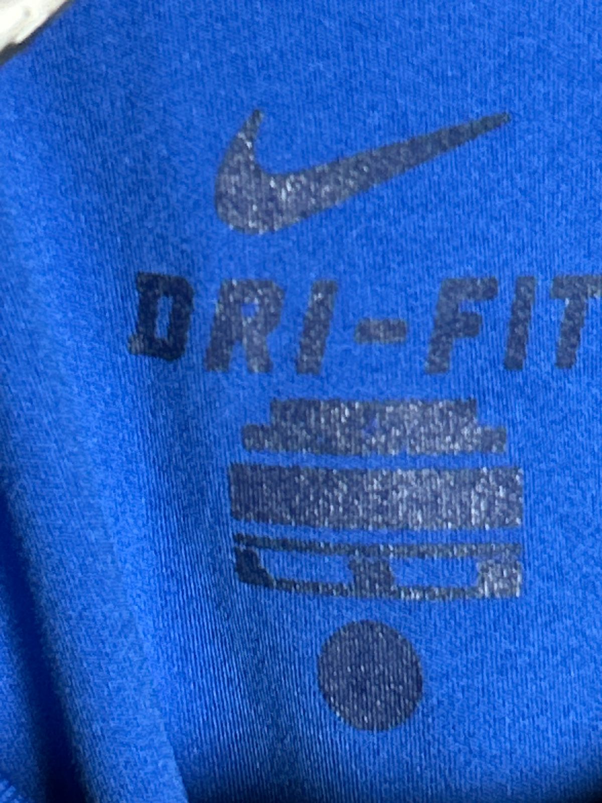 Nike Blue Dri Fit Round Neck - XXXL