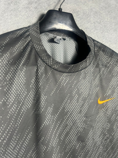 Nike Dri Fit Gray Printed Tee - XL