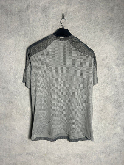 Nike Dri Fit Gray Printed Tee - XL