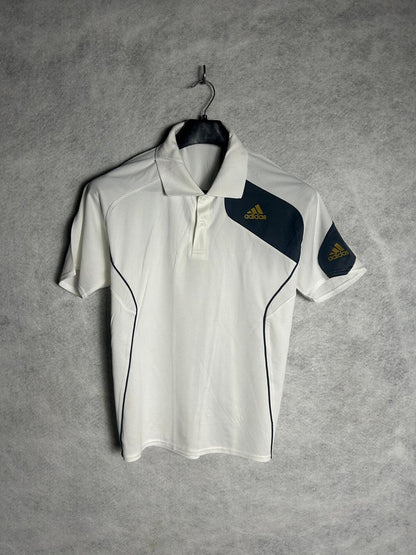 Adidas White Polo - Medium