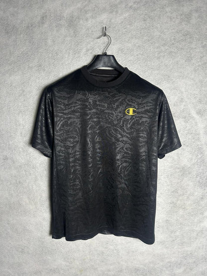 Champion Black loose Round Tee - Large