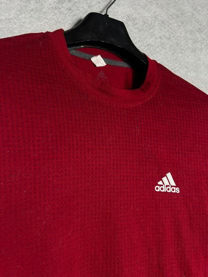 Adidas Red Round Tee Red - Large