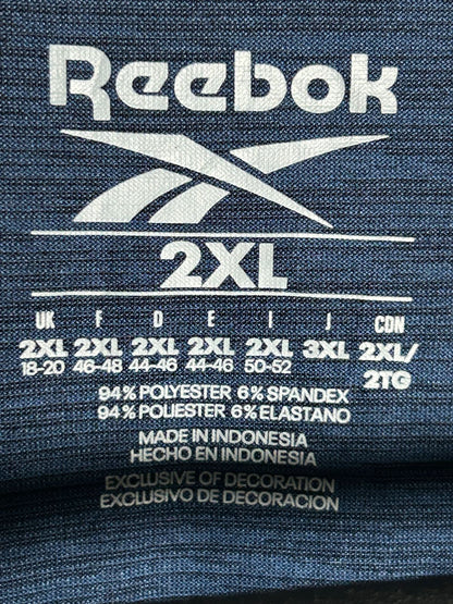 Reebok Blue Round Neck - XXL