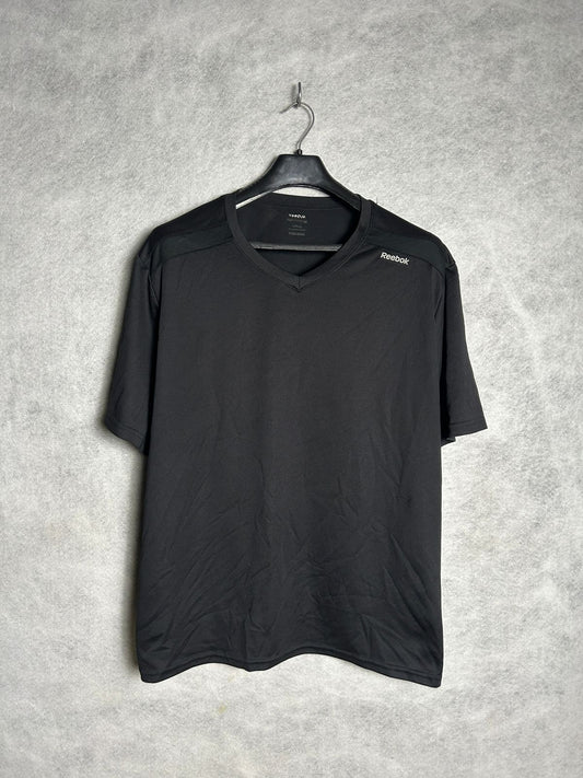 Reebok Black V Neck - XXL