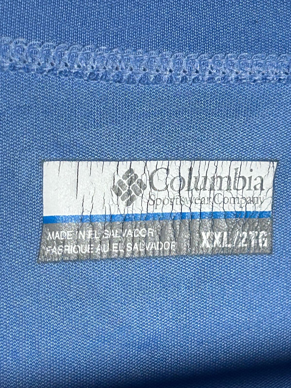 Columbia Blue Round Neck - XXL