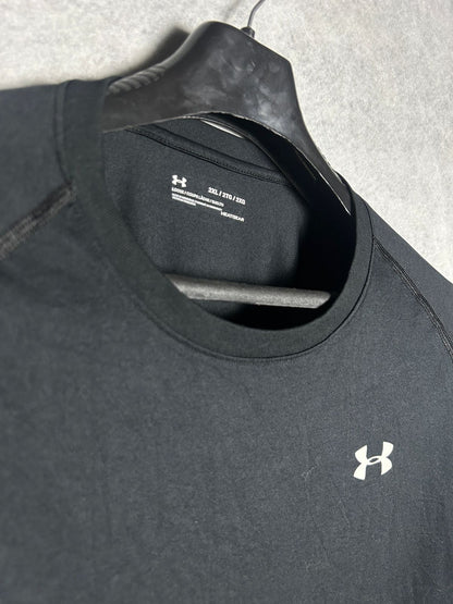 Under Armour Black Loose Heatgear Round Neck - XXL