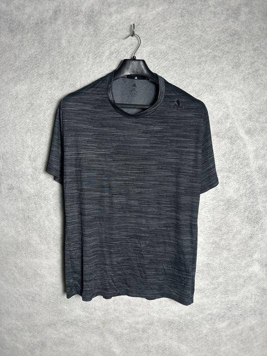 Adidas Gray & Black Round Neck - XXL