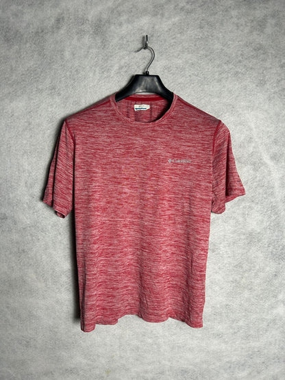 Columbia Sports Wear Red Round Tee- Medium
