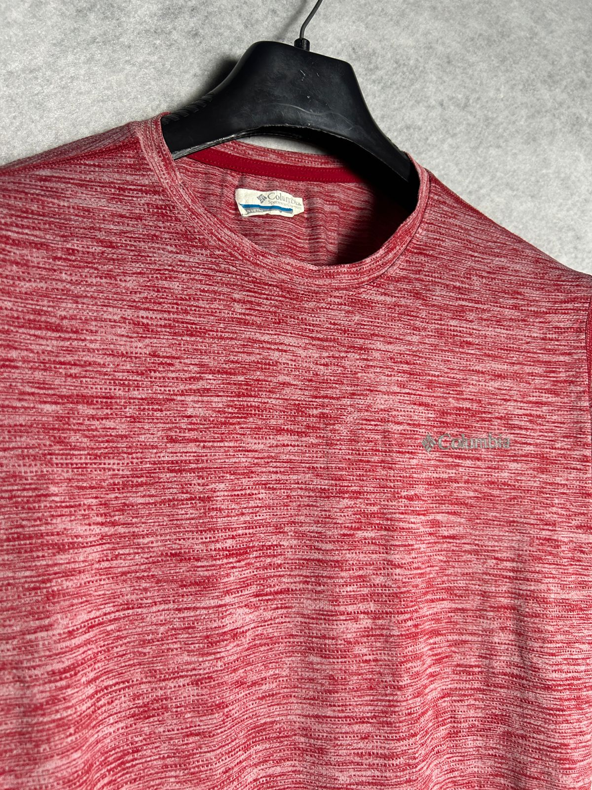 Columbia Sports Wear Red Round Tee- Medium