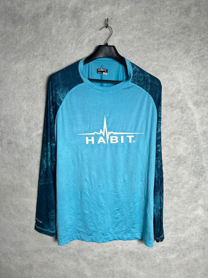 Habit Solar Factory Light Blue Round Tee - Large
