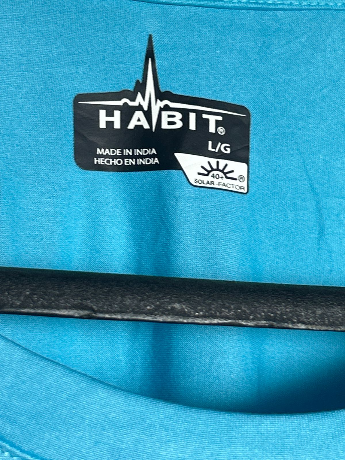 Habit Solar Factory Light Blue Round Tee - Large