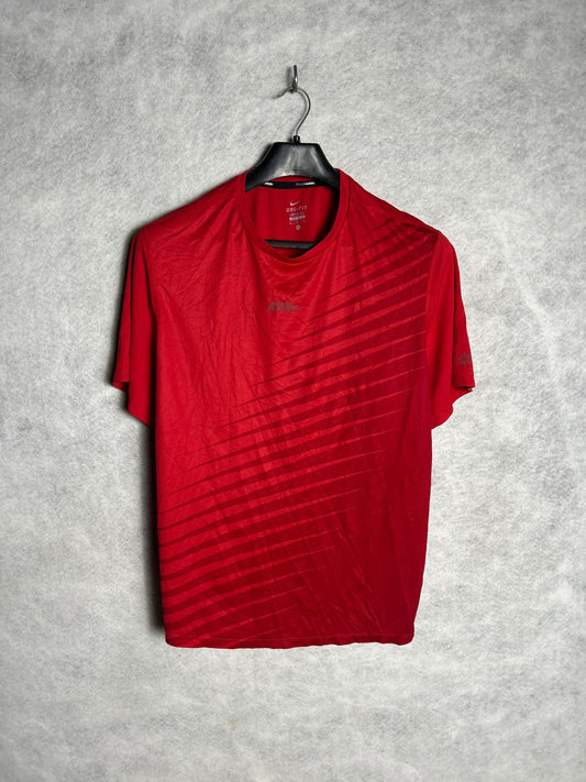 Nike Red Round Tee Dri Fi - XL