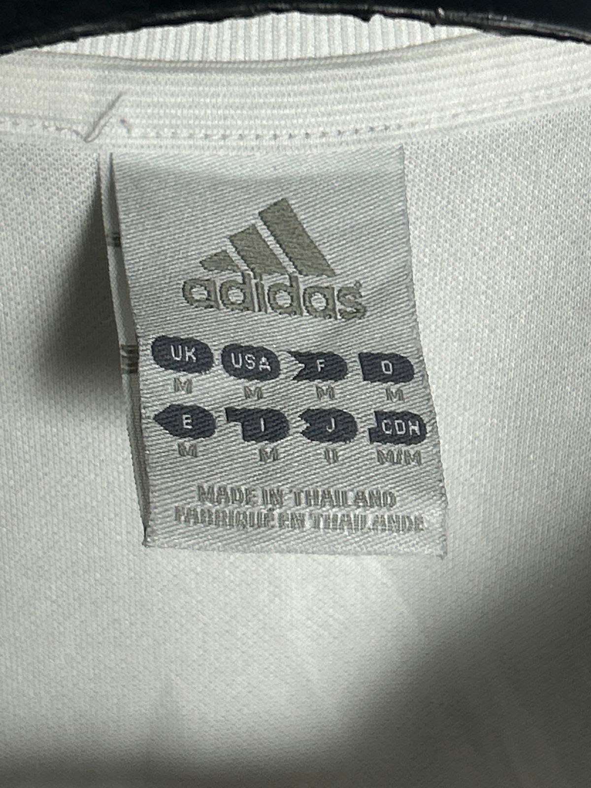Adidas V Neck White - Medium