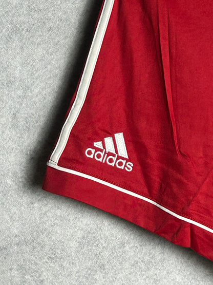 Adidas Red White Stripes Short - Medium