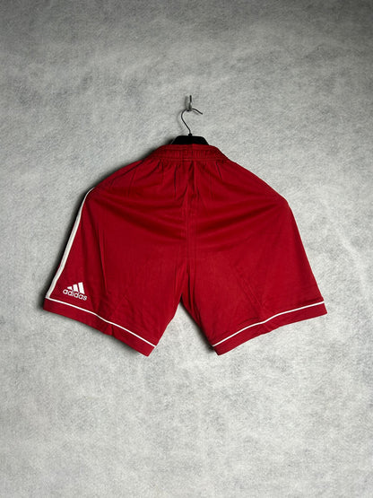 Adidas Red White Stripes Short - Medium