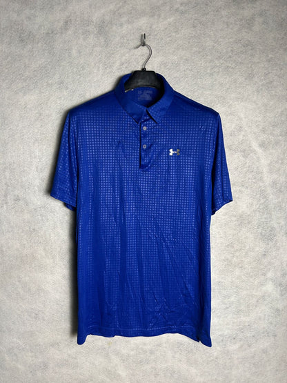 Under Armour Loose Polo Blue Heat Gear - XXL