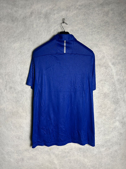 Under Armour Loose Polo Blue Heat Gear - XXL