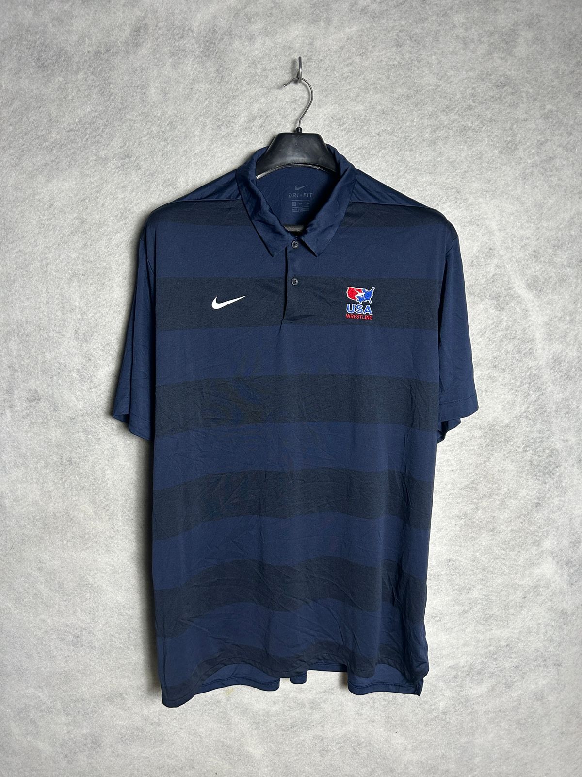 Nike Dri Fit Polo Purplish Blue - XXL