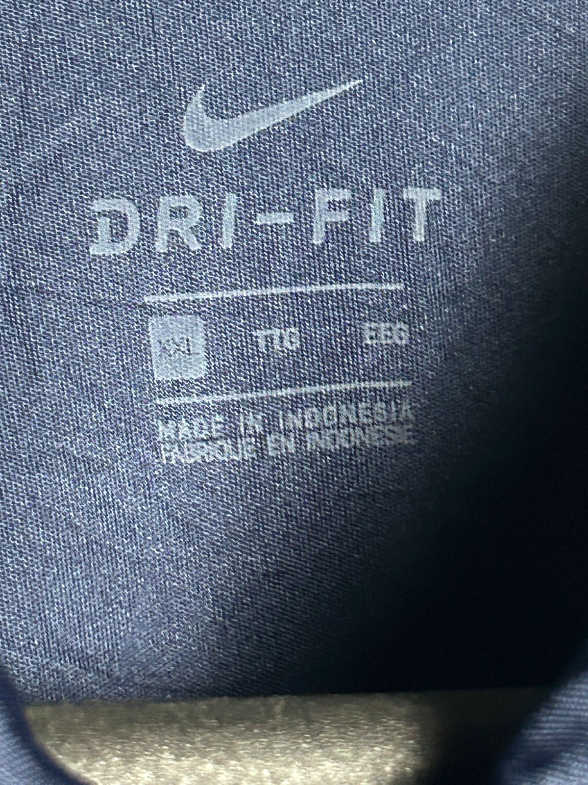 Nike Dri Fit Polo Purplish Blue - XXL