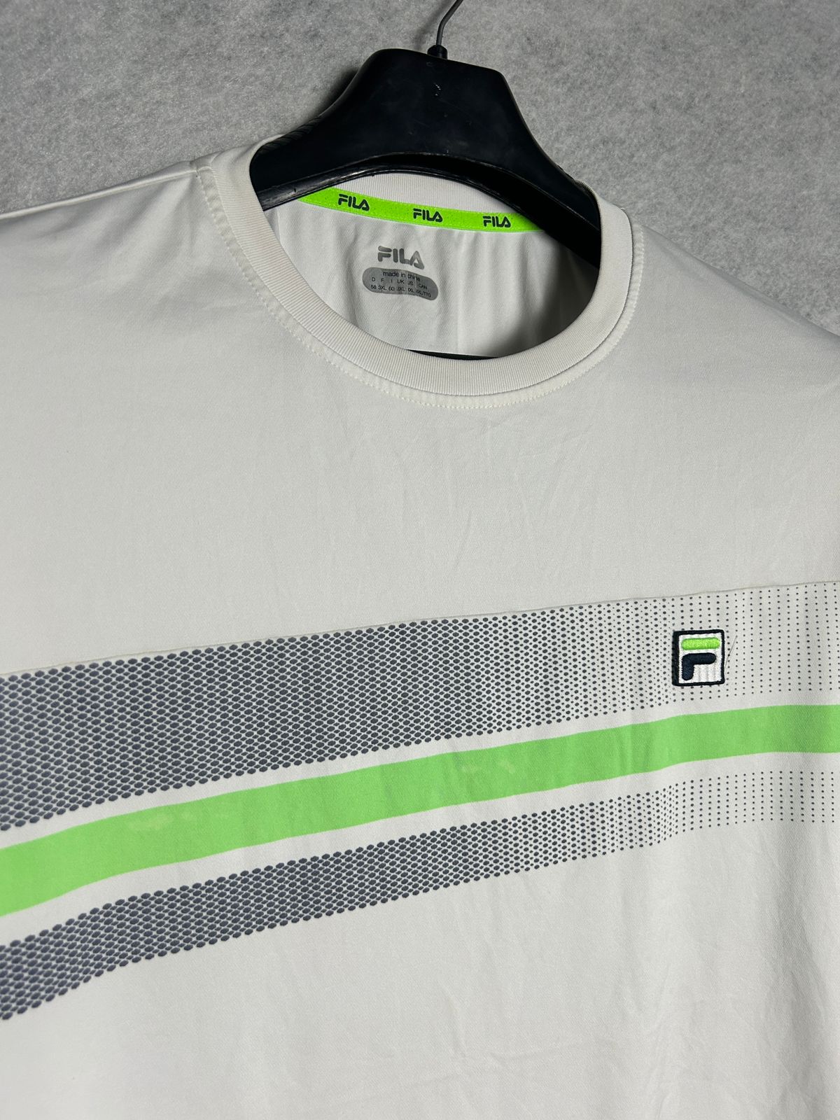 Fila White Round Neck - XXXL