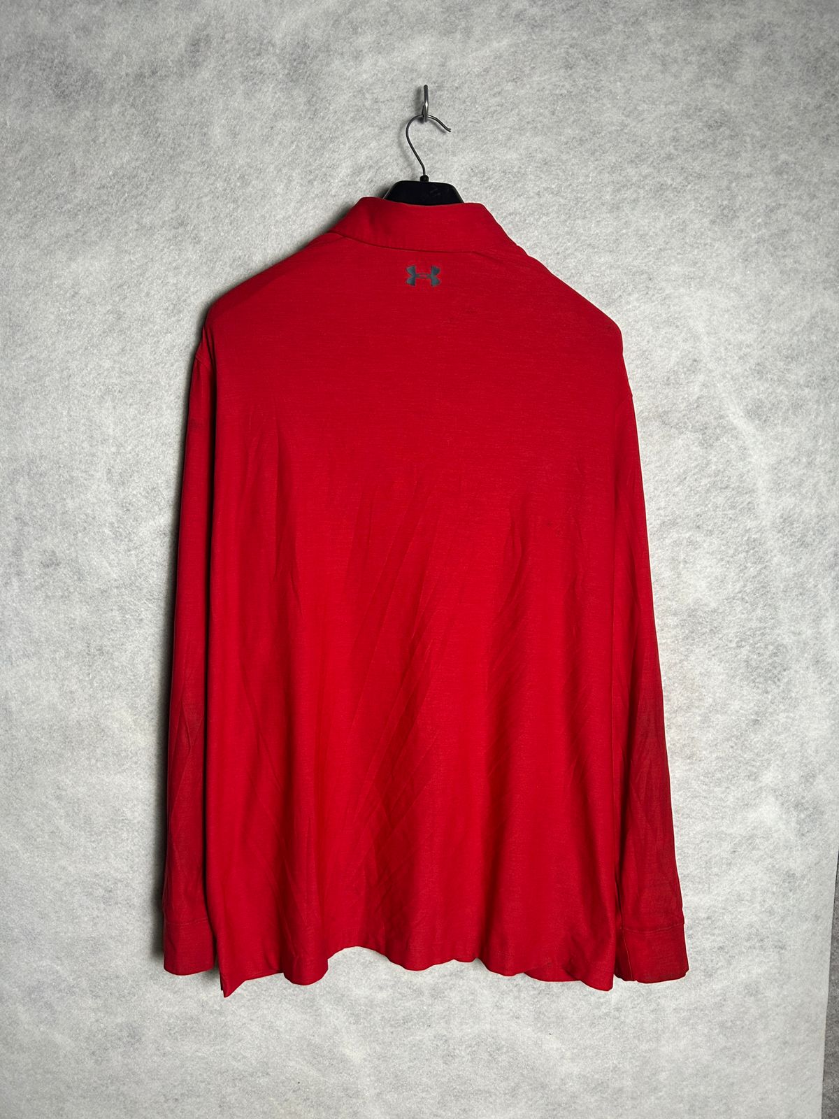 Under Armour Red Full Sleeves Polo - XXXL