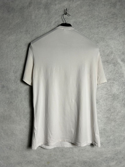 Gymshark White Round Neck - Large