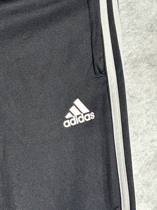 Adidas Black 3 Stripes Trouser - Small