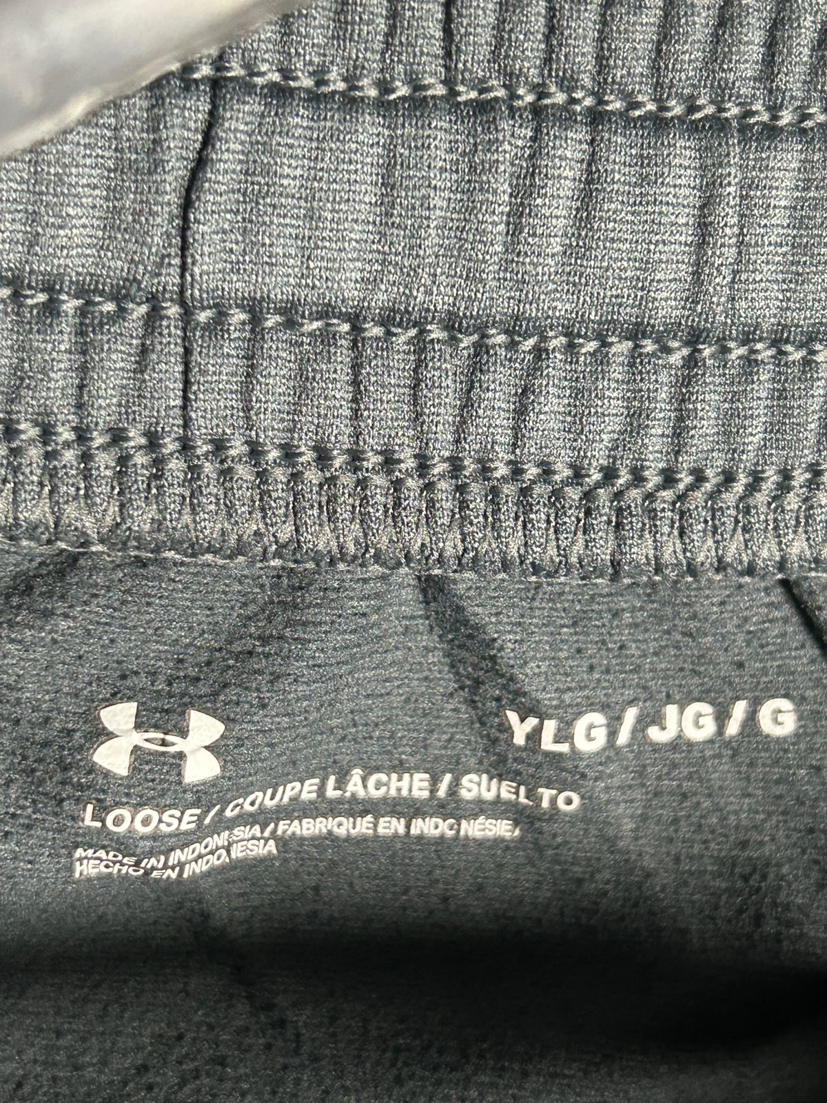 Under Armour Ash Gray Trouser - YLG